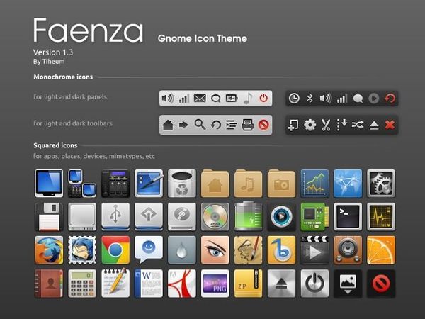Faenza icon theme
