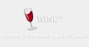 Wine running Windows apps on Linux