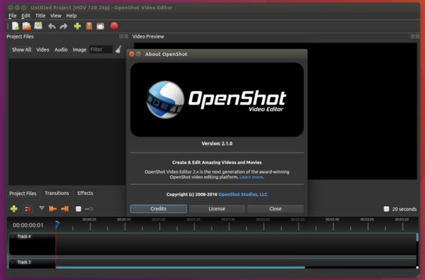 OpenShot VIdeo Editor 2.1