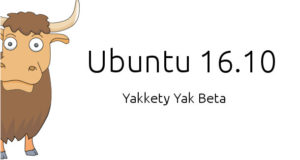 Ubuntu 16.10 Beta
