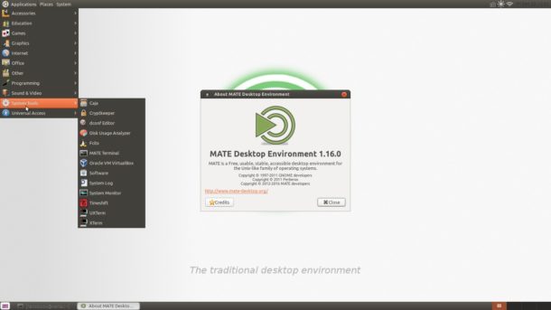 MATE Desktop 1.16