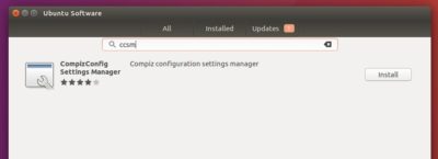 CompizConfig Settings Manager