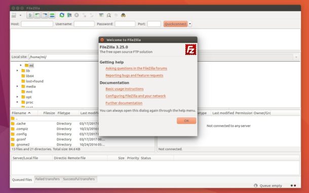 Filezilla client for windows 7 64 bit setup file server filezilla