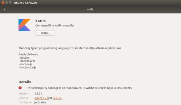 kotlin-ubuntusoftware