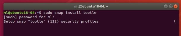 snapinstall-tootle